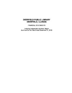2018 12 31 Deerfield Public Library Audit pdf