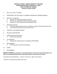 2020 1 15 Agenda pdf