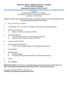 2020 11 18 Agenda Virtual Meeting pdf