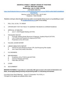 2020 7 15 Agenda pdf