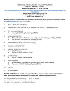 2021 2 17 Agenda pdf