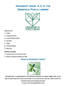 Excel 2.0 pdf