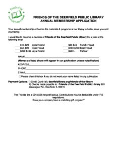 Friends of DPL Membership Form 2017 pdf