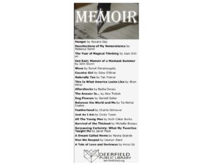Memoir 2021 pdf