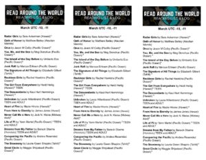 3 March Read Around the World March pdf