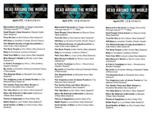 4 April Read Around the World List pdf