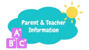 Parent Teacher Info graphic