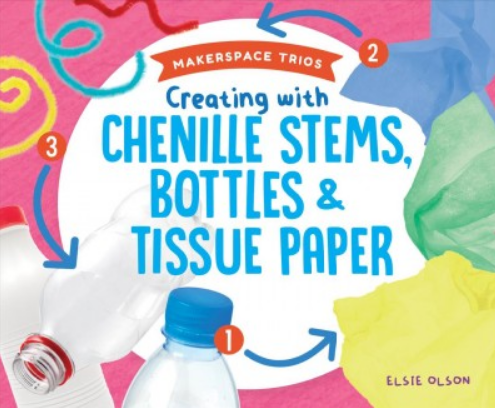 creating with chenille stems bottles and tissue paper 1