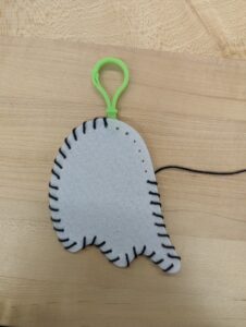 whip stitch most of the way