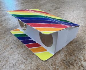 colored binoculars