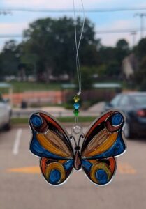 finished butterfly
