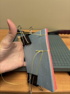 Book Binding Step 11