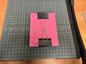 Book Binding Step 2