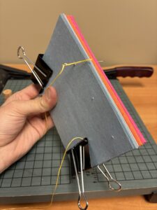 Book Binding Step 9